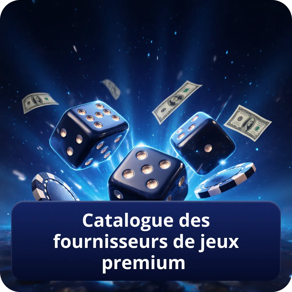 Catalogue des fournisseurs de jeux premium