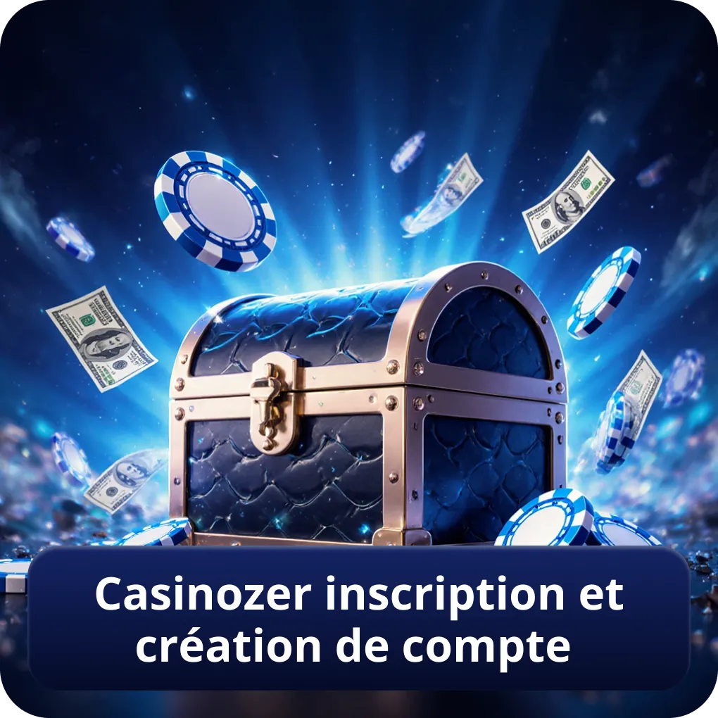 Casinozer inscription et création de compte